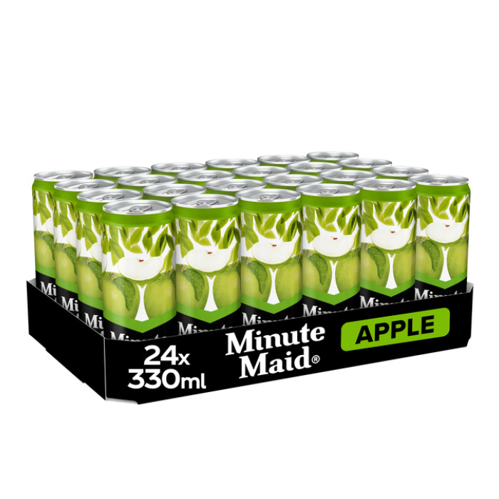 Frisdrank Minute Maid appelsap blik 330ml