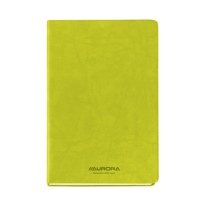 Notitieboek Aurora Capri A5 192blz lijn 80gr groen