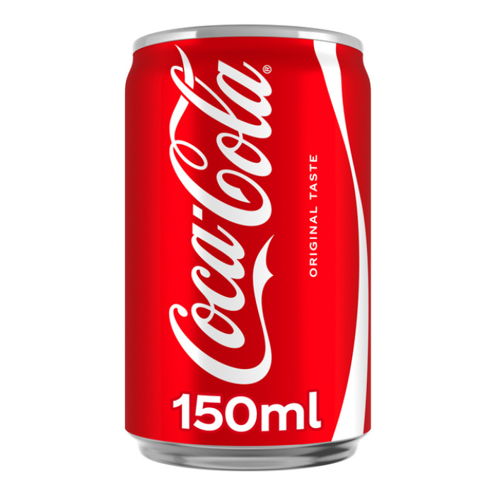 Frisdrank Coca Cola Regular blik 150ml