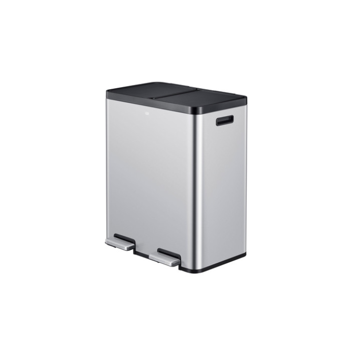 Pedaalemmer EKO Essential Recycler 2x30 liter rvs