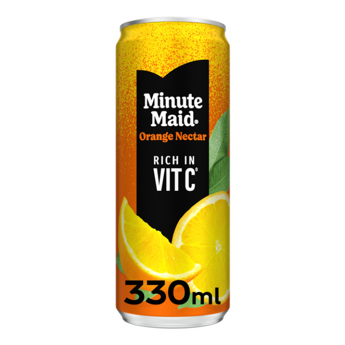 Frisdrank Minute Maid orange nectar blik 330ml