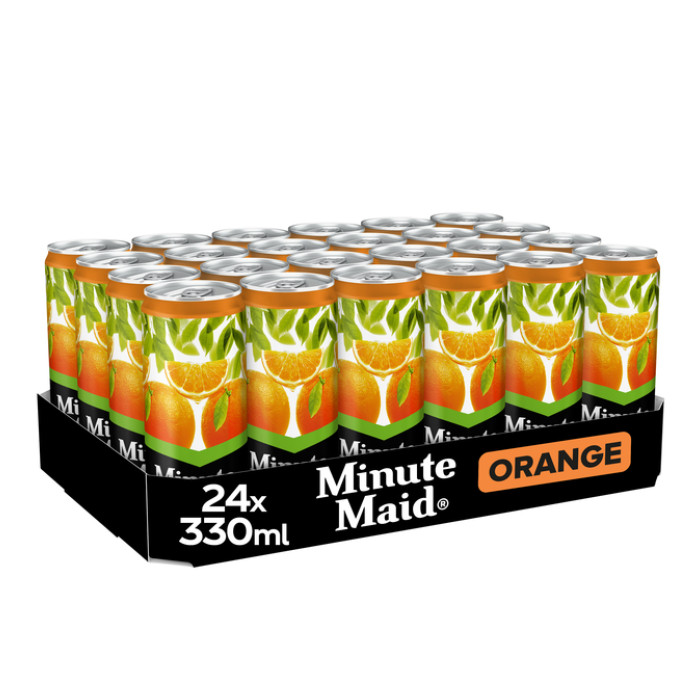 Frisdrank Minute Maid orange blik 330ml
