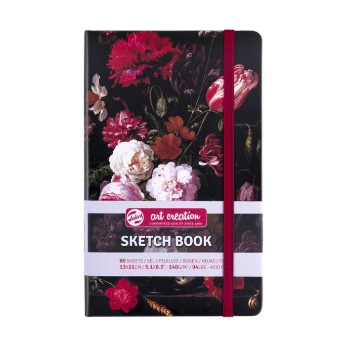 Schetsboek Talens Art Creation 80 witte vellen 140gr 130x210mm stilleven