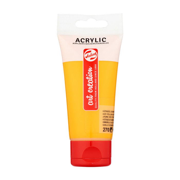 Acrylverf Talens Art Creation 270 azogeel donker tube à 75ml