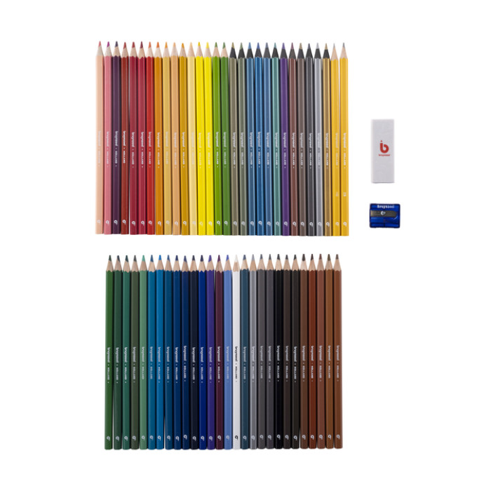 Tekenset Bruynzeel jonge kunstenaars set à 60 stuks assorti