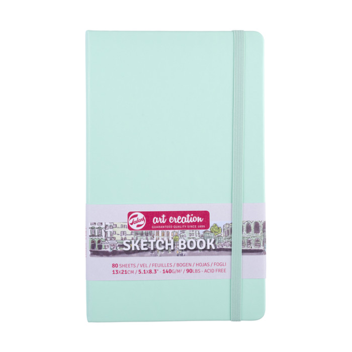 Schetsboek Talens Art Creation 80 witte vellen 140gr 130x210mm frisse munt