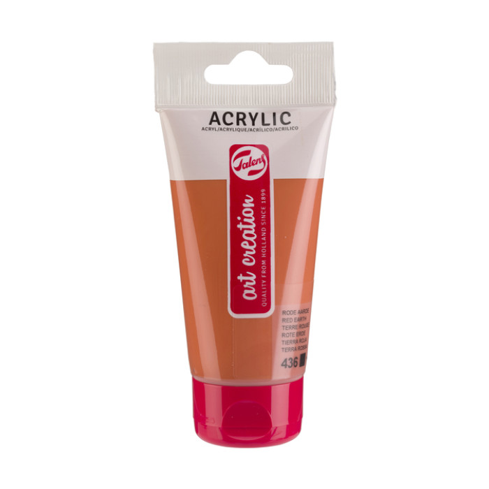 Acrylverf Talens Art Creation 436 rode aarde tube à 75ml