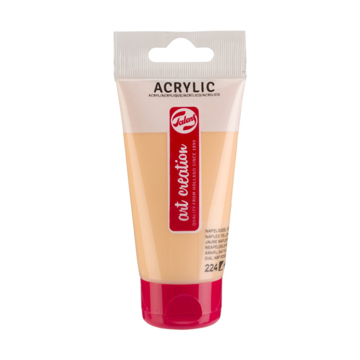 Acrylverf Talens Art Creation 224 napelsgeel rood tube à 75ml