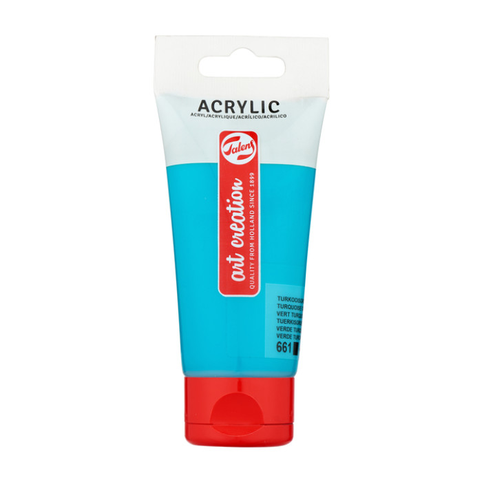 Acrylverf Talens Art Creation 661 turkooisgroen tube à 75ml