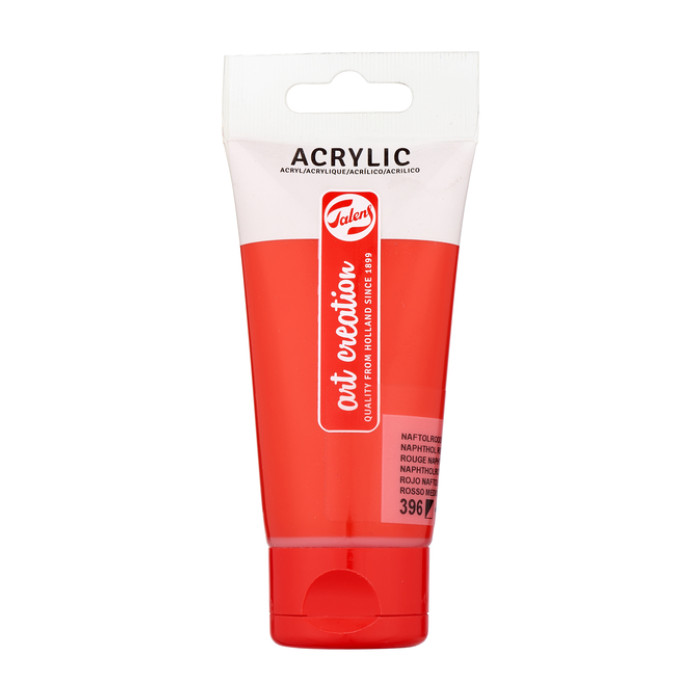 Acrylverf Talens Art Creation 396 naftolrood middel tube à 75ml