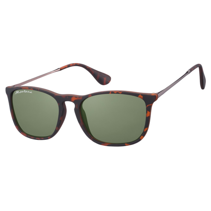 Zonnebril Montana met groen G15 glas turtle