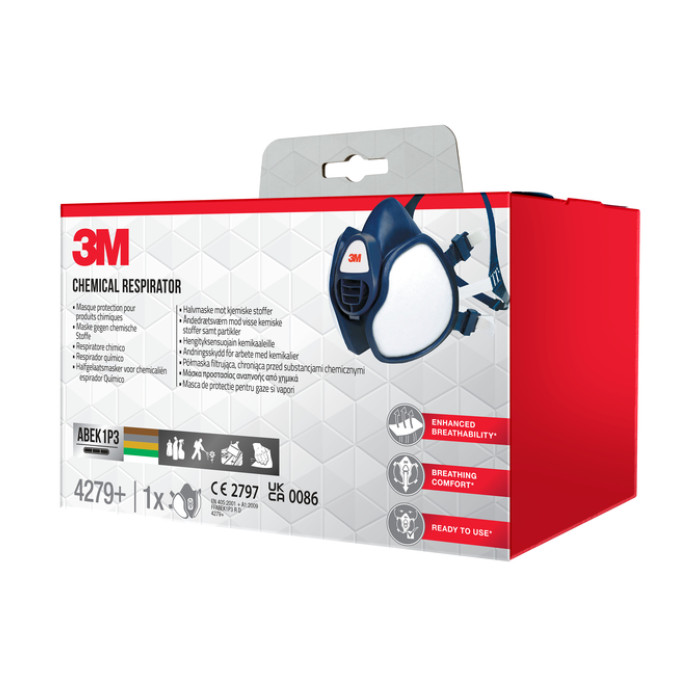Masker 3M chemische stoffen FFABEK1 P3 D filters