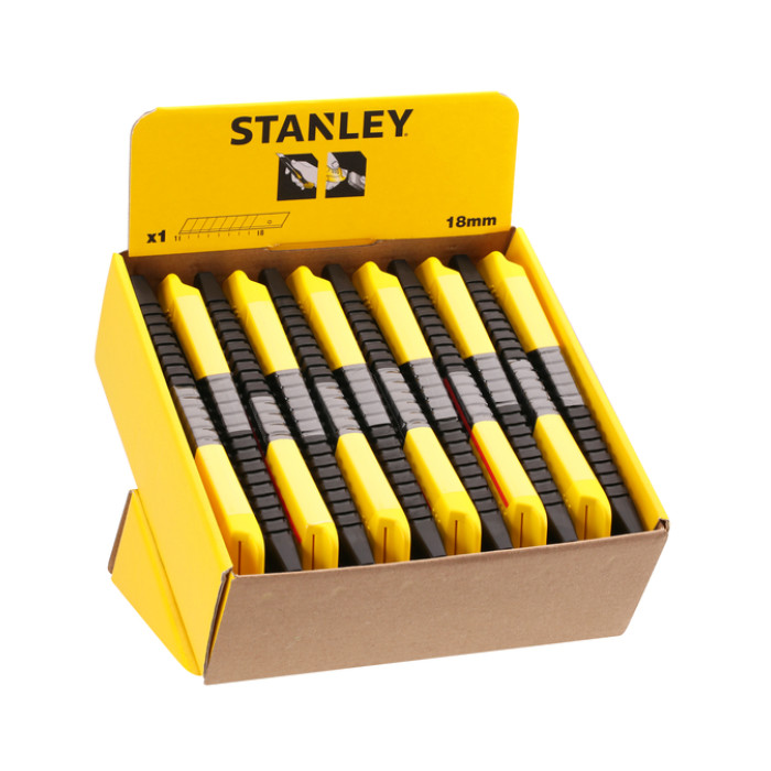 Afbreekmes Stanley SM 18mm antichoc