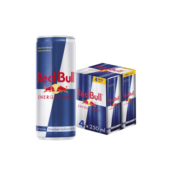 Energiedrank Red Bull blik 250ml