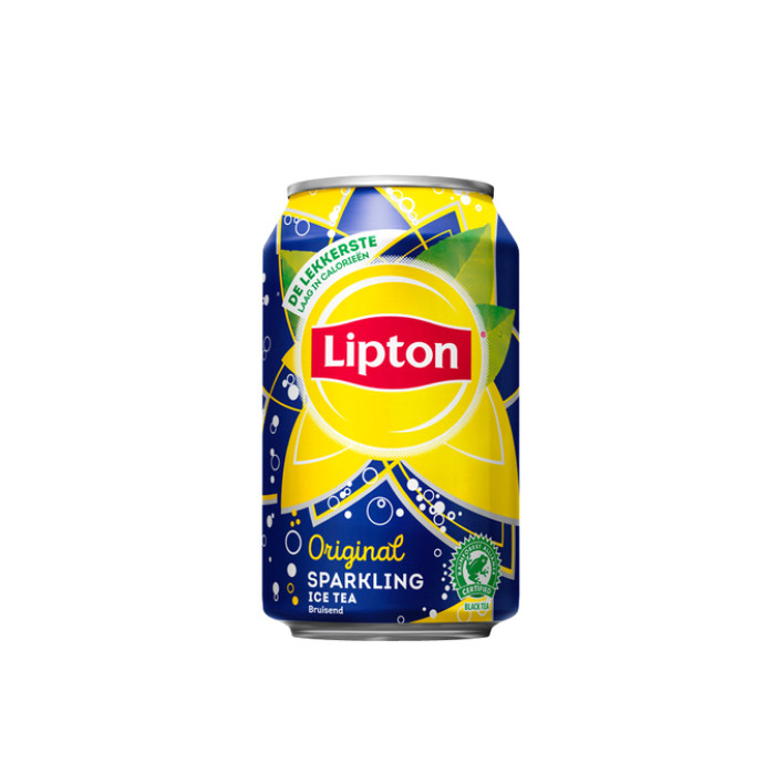 Frisdrank Lipton Ice Tea sparkling blik 330ml
