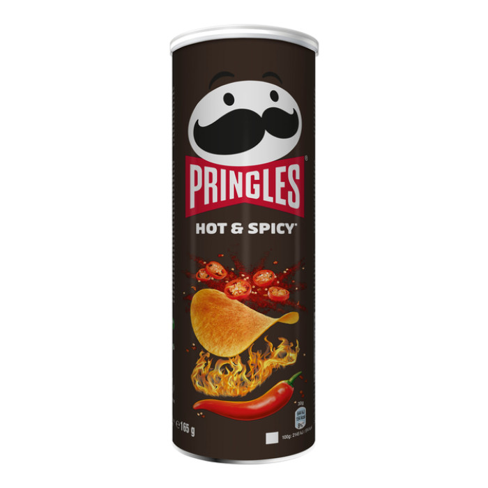 Chips Pringles hot spicy 165gr