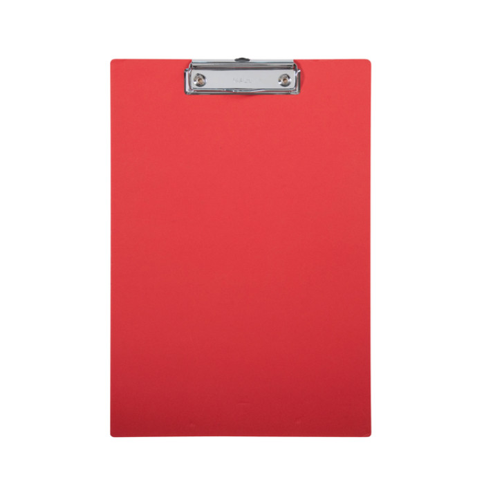 Klembord MAULbalance A4 staand versterkt 3mm karton rood