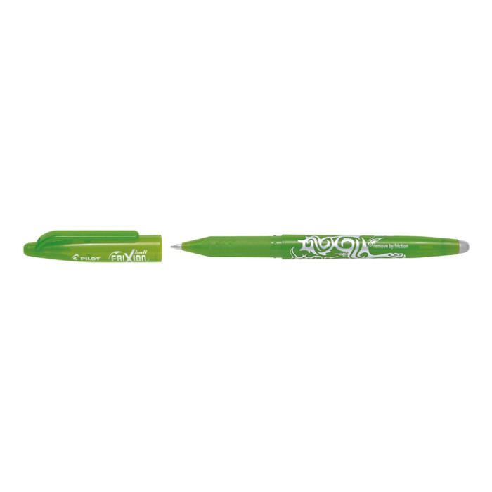 Rollerpen PILOT friXion medium lichtgroen blister à 1 stuk