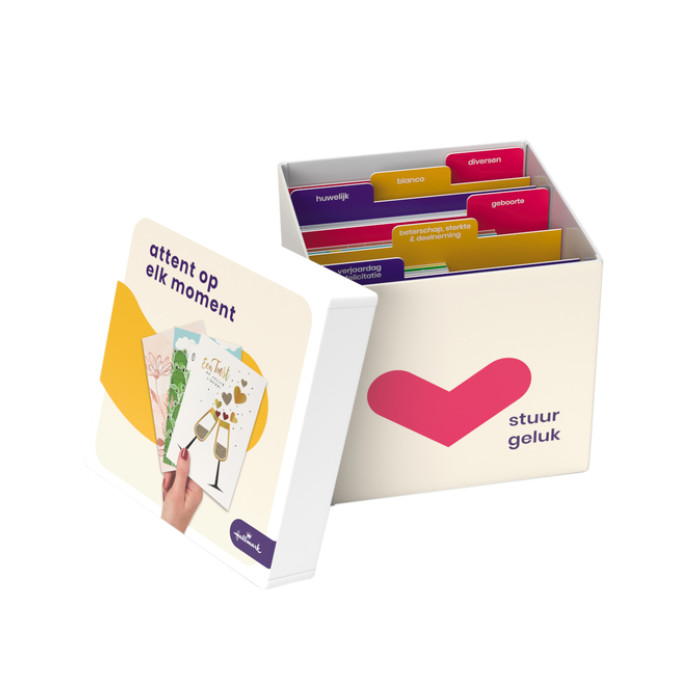 Wenskaart Hallmark business box 80 kaarten assorti