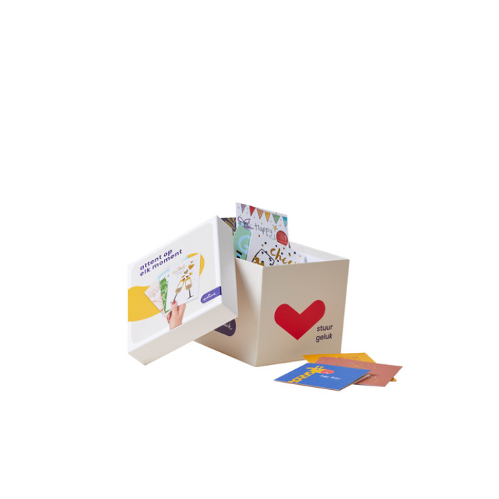 Wenskaart Hallmark business box 80 kaarten assorti