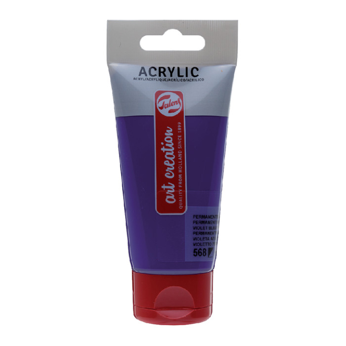 Acrylverf Talens Art Creation 568 permanentblauwviolet tube à 75ml