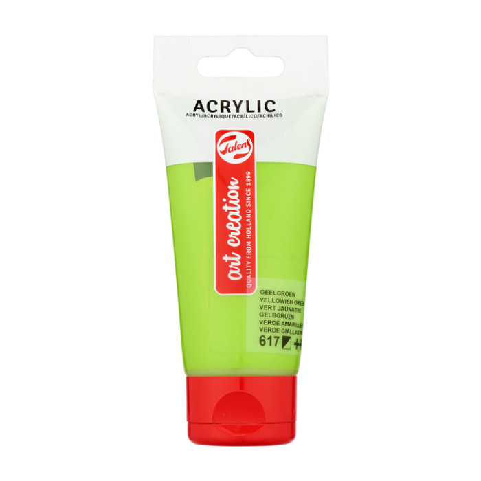 Acrylverf Talens Art Creation 617 geelgroen tube à 75ml