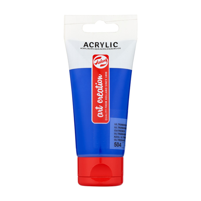 Acrylverf Talens Art Creation 504 ultramarijn tube à 75ml