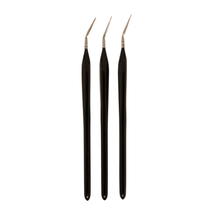 Penselenset Zahn miniatuur 3-delig