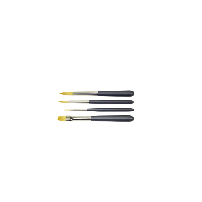 Penselenset Zahn Travel Buddy 4-delig