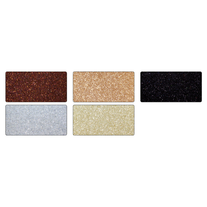 Glitterkarton Folia 50x70cm 300gr 5 vel classic assorti
