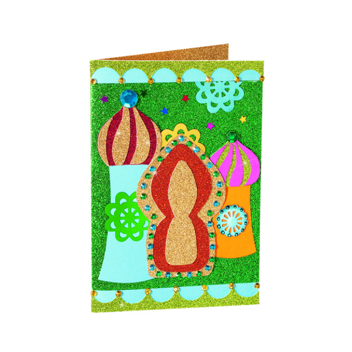 Glitterkarton Folia 50x70cm 300gr 15 vel 15 kleuren