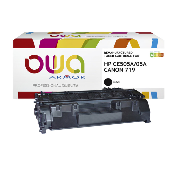 Tonercartridge OWA alternatief tbv HP CE505A zwart
