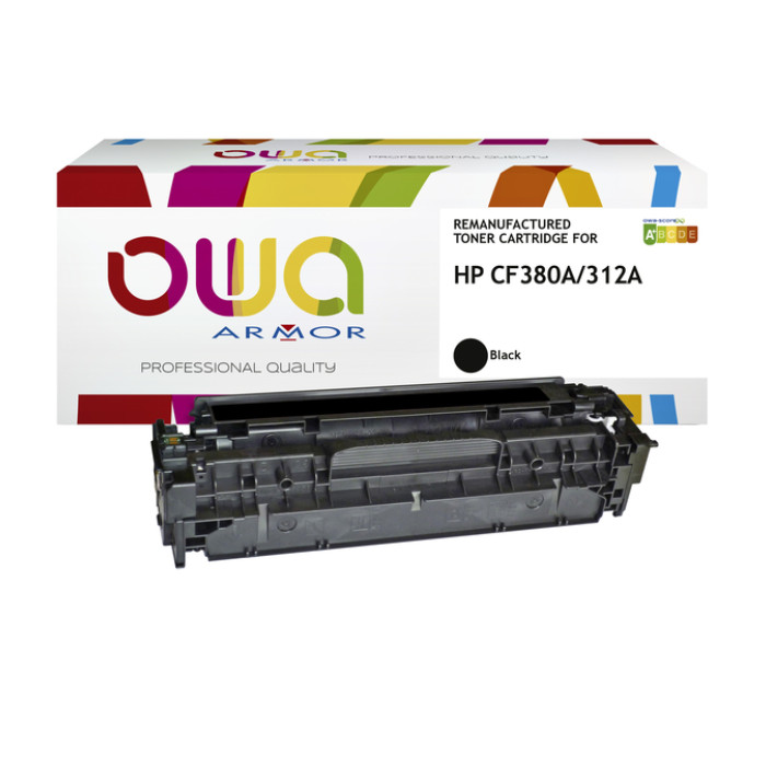 Tonercartridge OWA alternatief tbv HP CF380A zwart