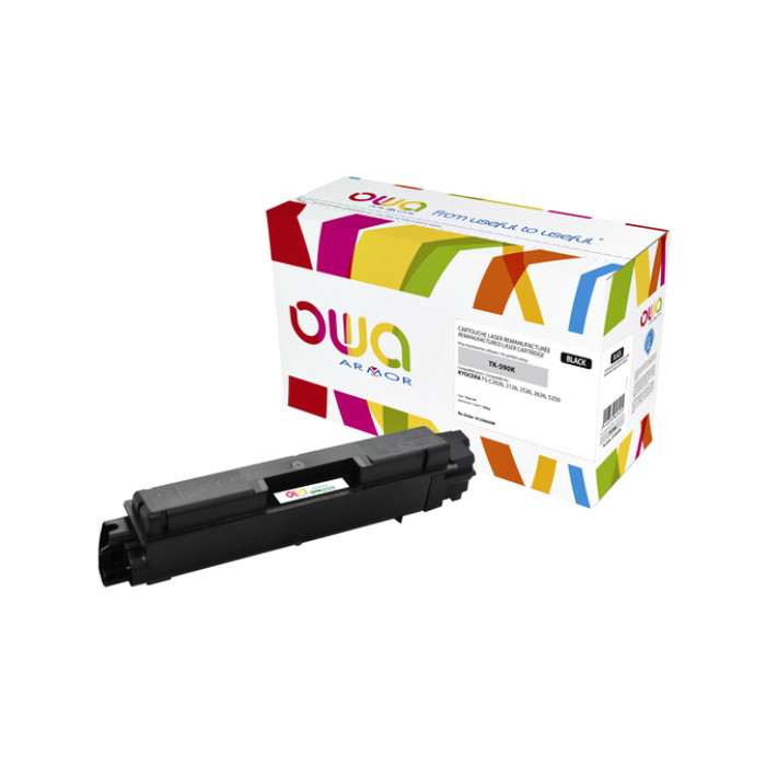 Toner OWA alternatief tbv Kyocera TK-590K zwart