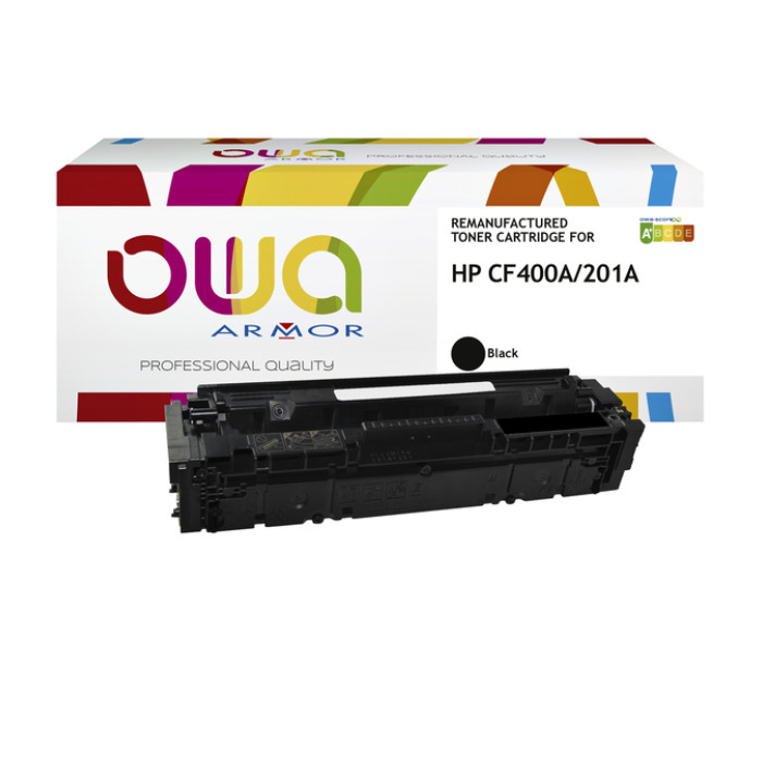 Tonercartridge OWA alternatief tbv HP CF400A zwart