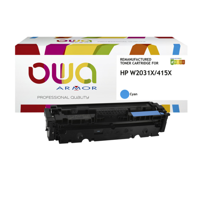 Tonercartridge OWA alternatief tbv HP W2031X blauw