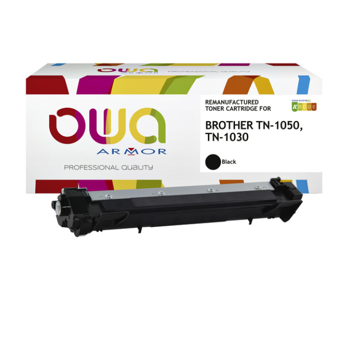 Toner OWA alternatief tbv Brother TN-1050BK zwart