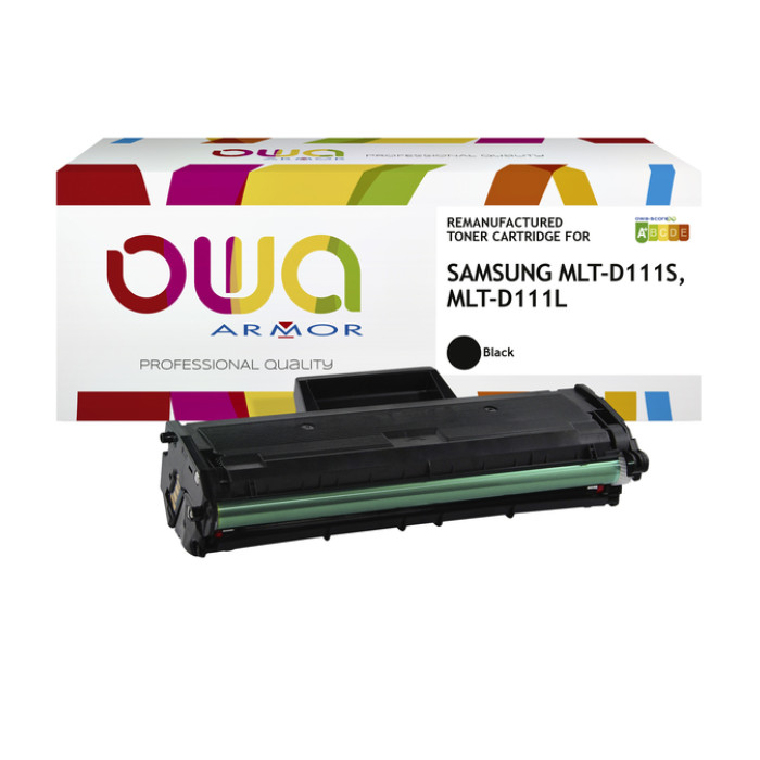 Tonercartridge OWA alternatief tbv Samsung MLT-D111S/D111L zwart