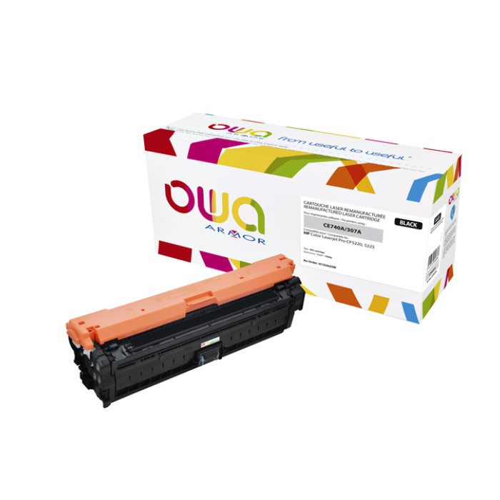 Tonercartridge OWA alternatief tbv HP CE740A zwart