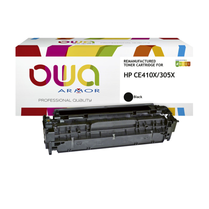 Tonercartridge OWA alternatief tbv HP CE410X zwart