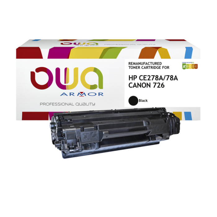 Tonercartridge OWA alternatief tbv HP CE278A zwart