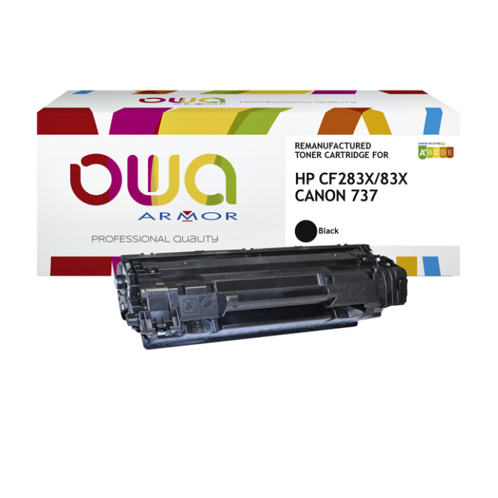 Tonercartridge OWA alternatief tbv HP CF283X zwart