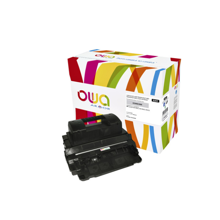 Tonercartridge OWA alternatief tbv HP CE390X zwart