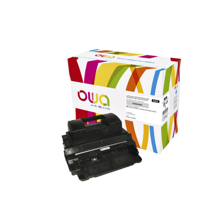 Tonercartridge OWA alternatief tbv HP CE390A zwart