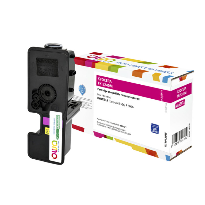 Toner OWA alternatief tbv Kyocera TK-5240M rood