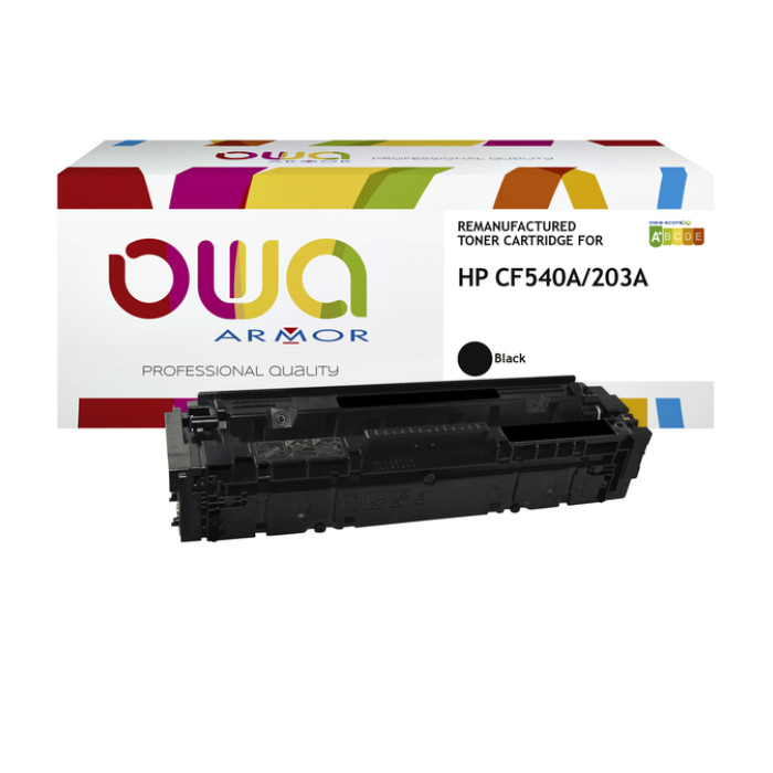 Tonercartridge OWA alternatief tbv HP CF540A zwart
