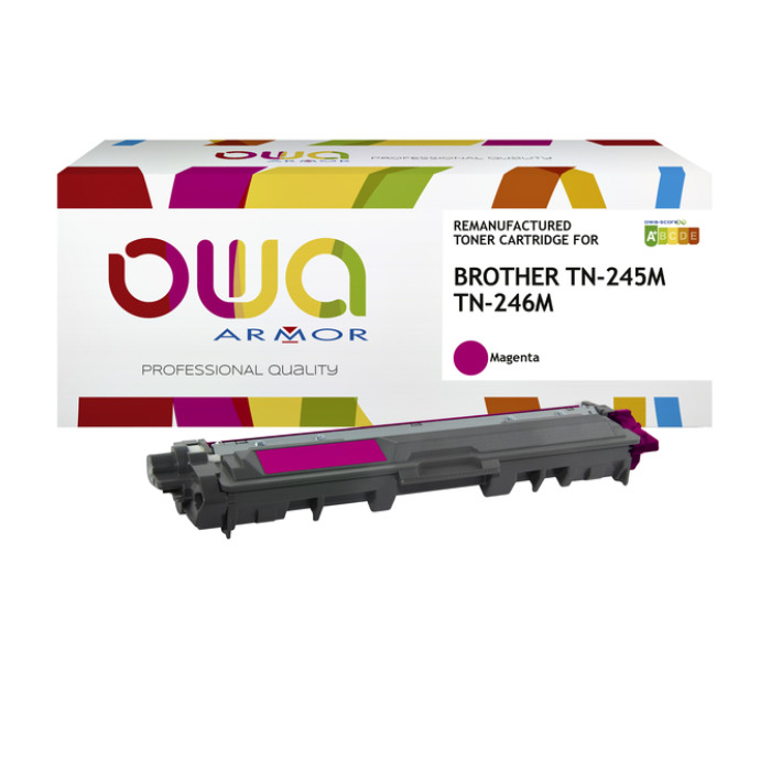 Toner OWA alternatief tbv Brother TN-245M rood