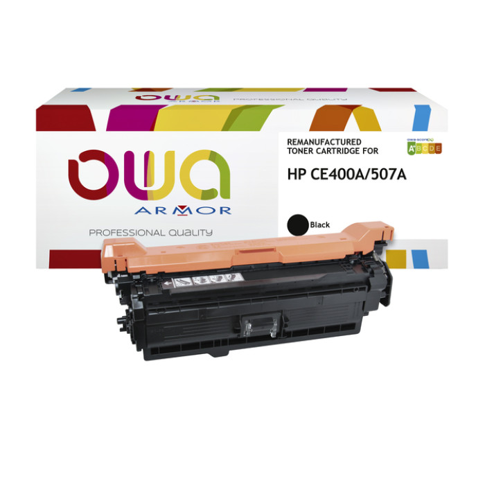 Tonercartridge OWA alternatief tbv HP CE400A zwart