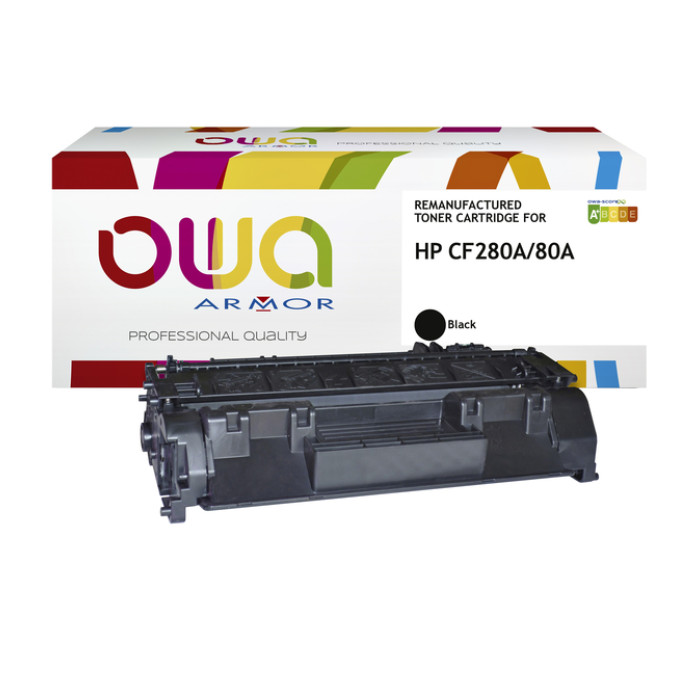 Tonercartridge OWA alternatief tbv HP CF280A zwart