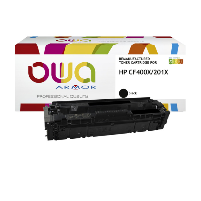 Tonercartridge OWA alternatief tbv HP CF400X zwart